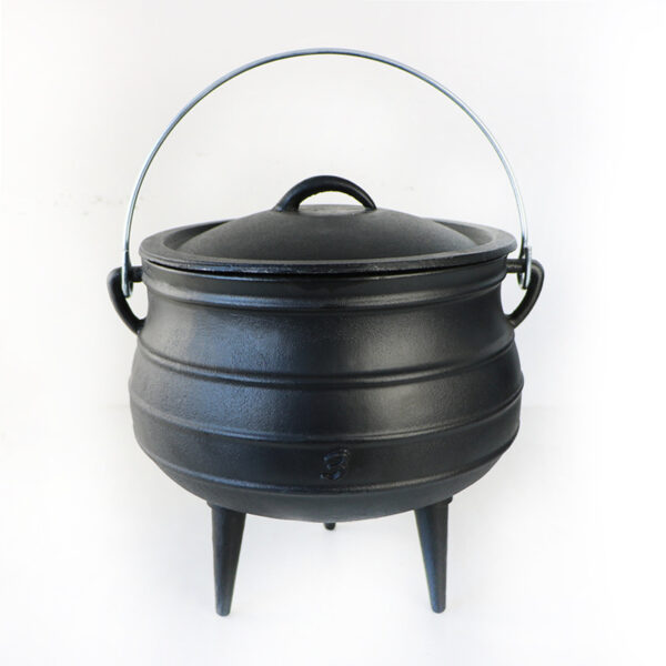 Outdoor Cooking 3 legs Cast Iron Pot - OutdoorSAC